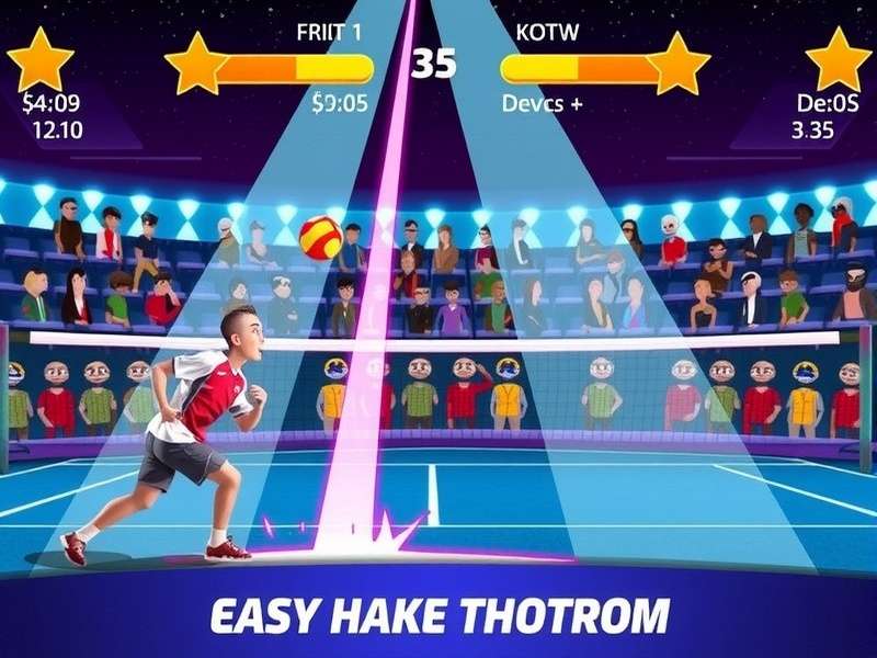 Rapid Volley Stars Gameplay Screenshot